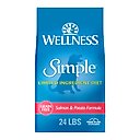 Wellness Simple Limited Ingredient Diet Grain-Free Salmon & Potato Formula Natural Dry Dog Food, 24-lb bag