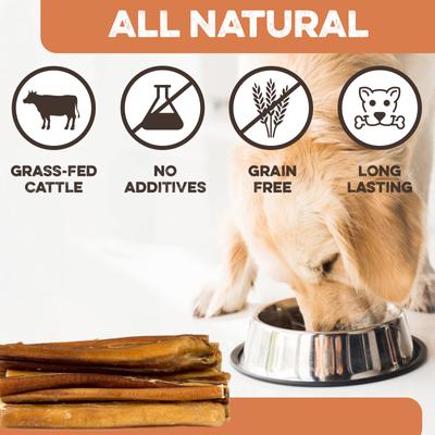 Show full view: Brutus & Barnaby 6-in Bully Sticks Dog Treats, 20 count slide 5 of 8