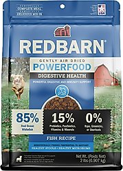 Redbarn Powerfood Digestive Health Fish Gently Air Dried Dog Food, 32-oz bag