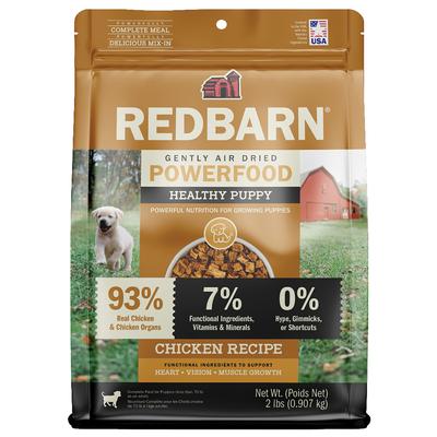 Show full view: Redbarn Powerfood Healthy Puppy Chicken, Grain-Free Gently Air Dried Dog Food, 32-oz bag slide 1 of 12