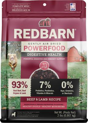 Redbarn Powerfood Digestive Health Beef & Lamb Gently Air Dried Dog Food