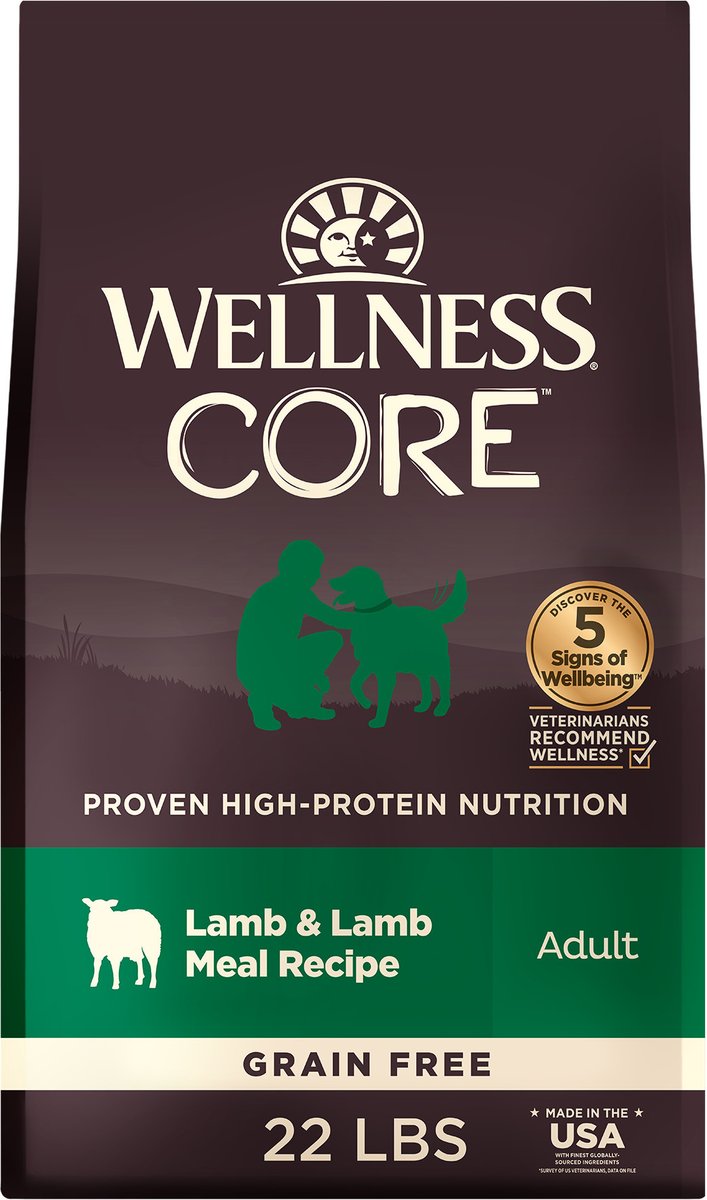 Wellness CORE Grain-Free Lamb Recipe Dry Dog Food