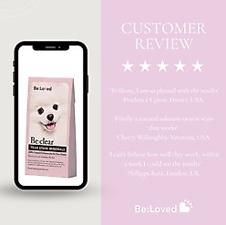 Be:Loved Be:clear Natural Tear Stain Removal Supplement for Dogs & Cats, 200-g slide 2 of 4