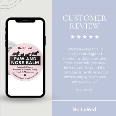 Show full view: Be:Loved Be:Soft Soothe & Nourish Dog & Cat Paw & Nose Balm, 2.11-oz jar slide 3 of 4