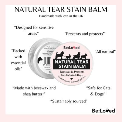 Show full view: Be:Loved Natural Dog & Cat Tear Stain Balm, 2.11-oz jar slide 2 of 3