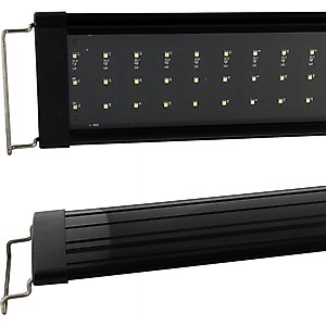 AQUAEL Leddy Slim 5W Plant 8"-11.75" Aquarium Lamp, Black - Chewy.com