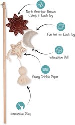 Fringe Studio Happy Skies Teaser Cat Toy, Multi slide 2 of 4