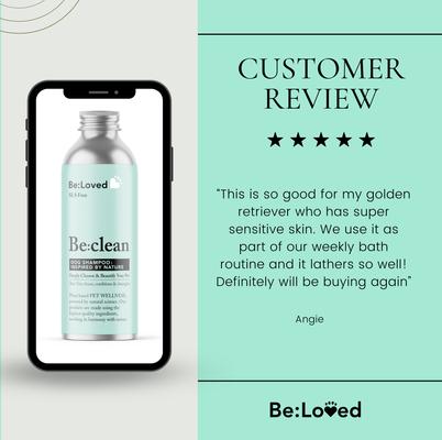 Show full view: Be:Loved Be:clean Dog & Cat Natural Shampoo, 250-ml bottle slide 3 of 4