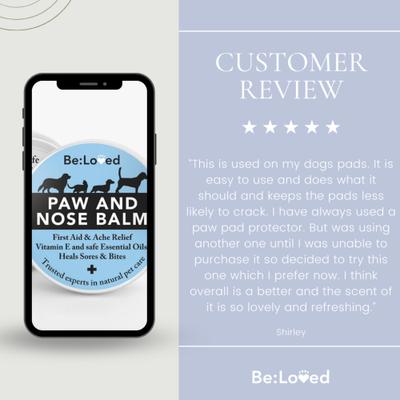 Show full view: Be:Loved Be:Safe First Aid & Ache Dog & Cat Paw & Nose Balm, 2.11-oz jar slide 4 of 5