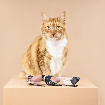 Show full view: Fringe Studio Under My Wings Cat Toy Mni, Multi, Set of 3 slide 4 of 4