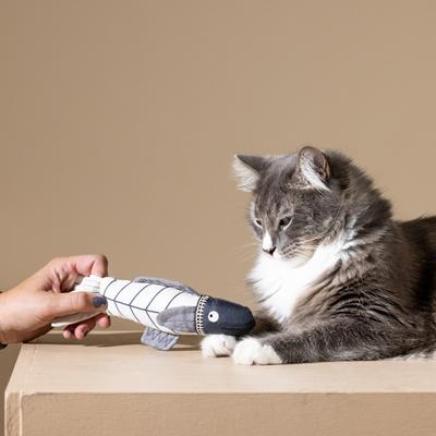 Show full view: Fringe Studio Something's Fishy Kicker Cat Toy, Multi slide 4 of 4