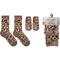 Show in main carousel: Furry Twinz Matching Pet & Owner Fun Socks, Leopard slide 2 of 2