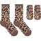 Show in main carousel: Furry Twinz Matching Pet & Owner Fun Socks, Leopard slide 1 of 2