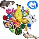 Pet Fit For Life Multi Pack Cat Toy, 20 count