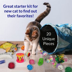 Pet Fit For Life Multi Pack Cat Toy, 20 count