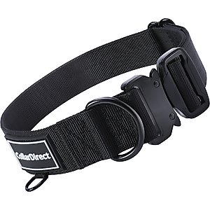 CollarDirect Double-Layered Nylon Standard Dog Collar