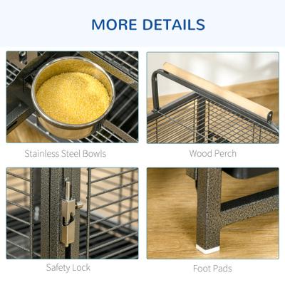 Show full view: Little Pals 19-in Travel Parrot Carrier Cage slide 7 of 9