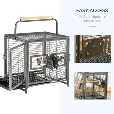 Show full view: Little Pals 19-in Travel Parrot Carrier Cage slide 4 of 9