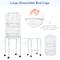 Show in main carousel: Little Pals 60-in Metal Indoor Bird Cage Starter Kit with Detachable Rolling Stand slide 5 of 8