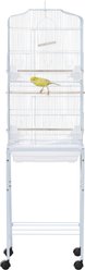 Little Pals 60-in Metal Indoor Bird Cage Starter Kit with Detachable Rolling Stand slide 2 of 8