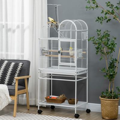 Show full view: Little Pals 55-in Rolling Stand Parrot Cage slide 9 of 9