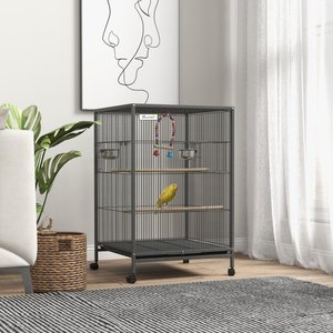 Little Pals 30-in Metal Bird Cage