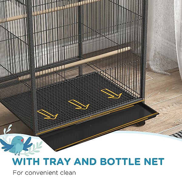 Show full view: Little Pals 30-in Metal Bird Cage slide 4 of 7