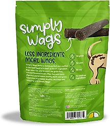 Simply Wags Retriever Rolls Beef Dog Chew Treats, 10-oz bag slide 2 of 2