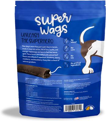 Show full view: Super Wags Big Bones Beef Dog Chew Treats, 10-oz bag slide 3 of 5