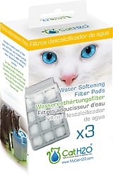 DOG H20 & CAT H20 Water Fountain Replacement Water Softening Filter Pads, 3 count slide 1 of 3