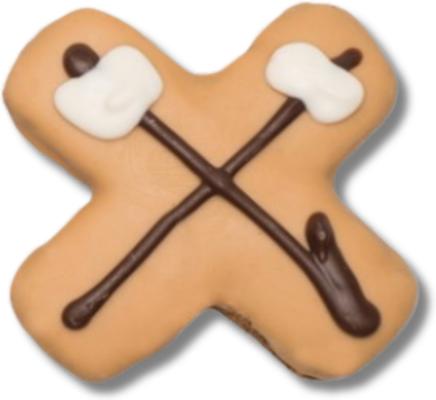 Show full view: Tail Bangers Happy Camper Peanut Butter & Honey Assorted Crunchy Dog Treats, 18 count slide 6 of 10