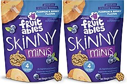 Fruitables Skinny Minis Pumpkin & Berry Flavor Dog Treats, 24-oz bundle