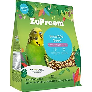 ZuPreem Sensible Seed Small Bird Food, 2-lb bag