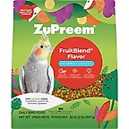 ZuPreem FruitBlend Flavor with Natural Flavors Daily Medium Bird Food, 2-lb bag