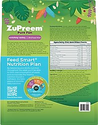 ZuPreem Pure Fun Parrot & Conure Bird Food, 2-lb bag slide 2 of 8