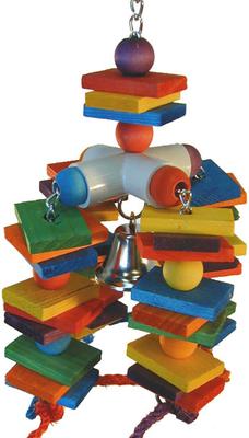 Show full view: ZuPreem FruitBlend Flavor Parrot & Conure Food + Super Bird Creations 4 Way Play Toy slide 6 of 9