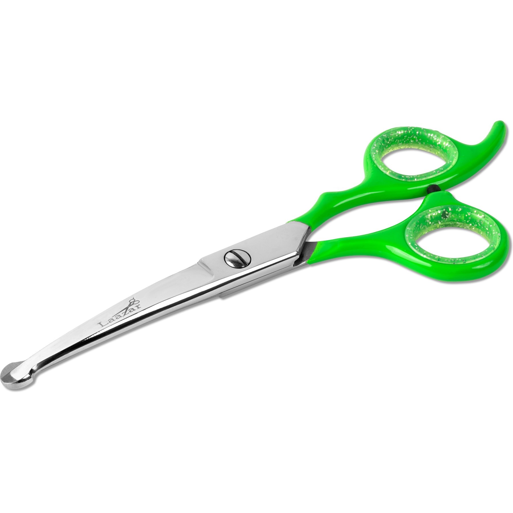 Laazar Rounded Curved Dog Grooming Scissors