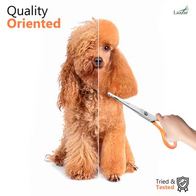 Show full view: Laazar Bright Straight Dog Grooming Scissors slide 6 of 9
