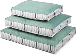 P.L.A.Y. Pet Lifestyle and You Seaside Boxy Dog Bed, Sea Glass, Large slide 2 of 9