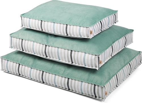 Show full view: P.L.A.Y. Pet Lifestyle and You Seaside Boxy Dog Bed, Sea Glass, Medium slide 8 of 10