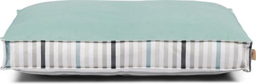 Show full view: P.L.A.Y. Pet Lifestyle and You Seaside Boxy Dog Bed, Sea Glass, Medium slide 4 of 10