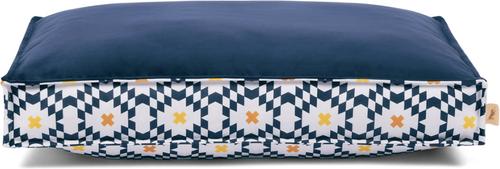 Show full view: P.L.A.Y. Pet Lifestyle and You Marina Boxy Dog Bed, Cobalt Blue, Small slide 3 of 9