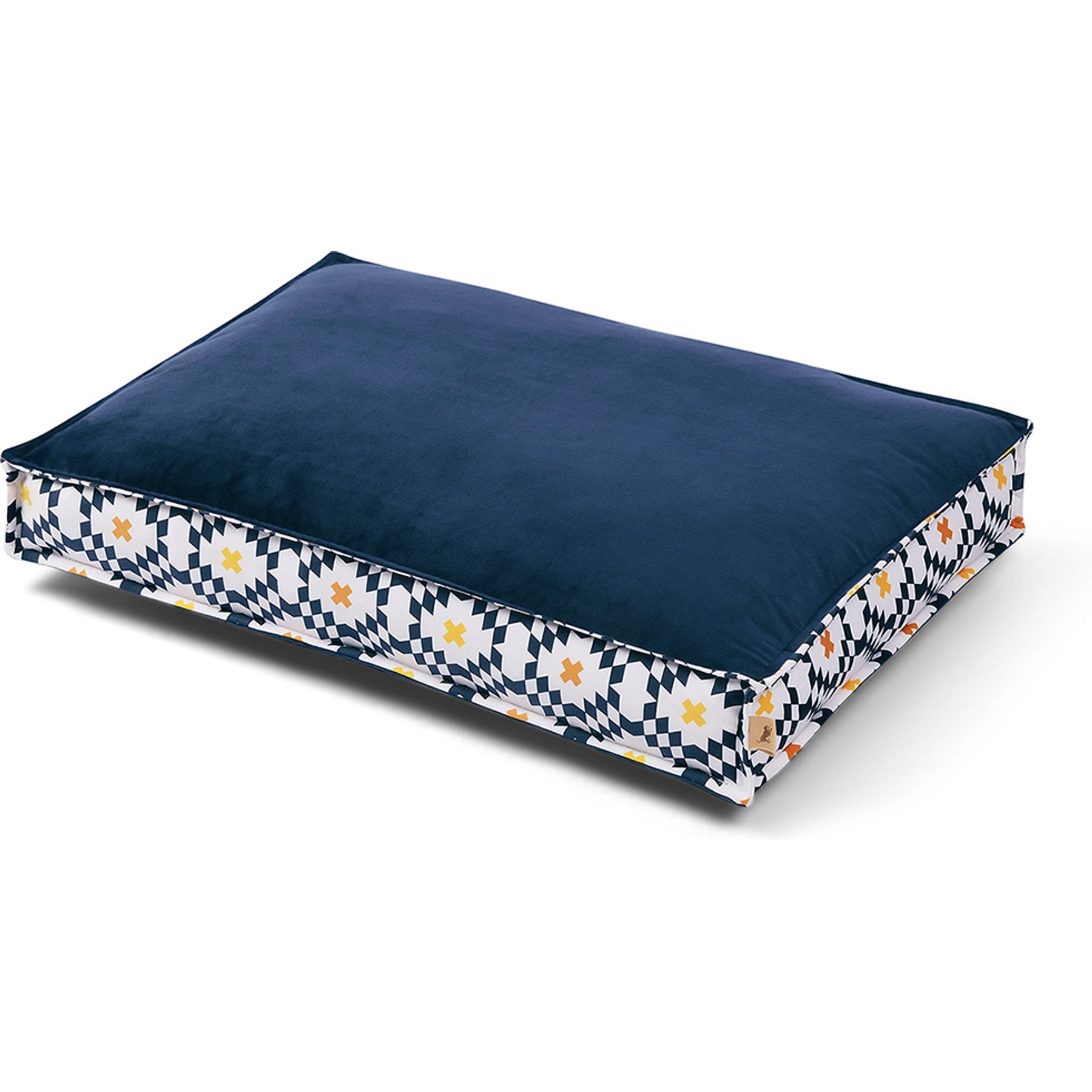 P.L.A.Y. Pet Lifestyle and You Marina Boxy Dog Bed, Cobalt Blue, Medium
