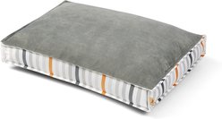 P.L.A.Y. Pet Lifestyle and You Seaside Boxy Dog Bed, Oyster Gray, Medium