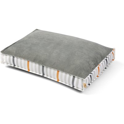 P.L.A.Y. Pet Lifestyle and You P.L.A.Y. Pet Lifestyle and You Seaside Boxy Dog Bed, Oyster Gray, Medium