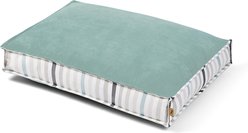 P.L.A.Y. Pet Lifestyle and You Seaside Boxy Dog Bed, Sea Glass, Large