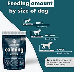 PetCultures Calming Powder Supplement for Dogs, 30 count slide 2 of 9