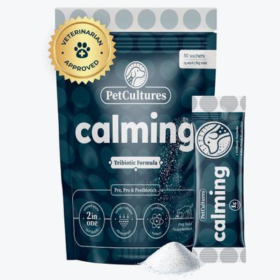 Show full view: PetCultures Calming Powder Supplement for Dogs, 30 count slide 1 of 10