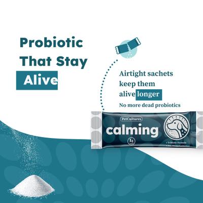 Show full view: PetCultures Calming Powder Supplement for Dogs, 30 count slide 6 of 10