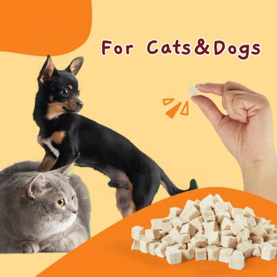 Show full view: Jungle Calling Single Ingredient Chicken Grain-Free Freeze-Dried Dog & Cat Treats, 3.2-oz bottle slide 5 of 12